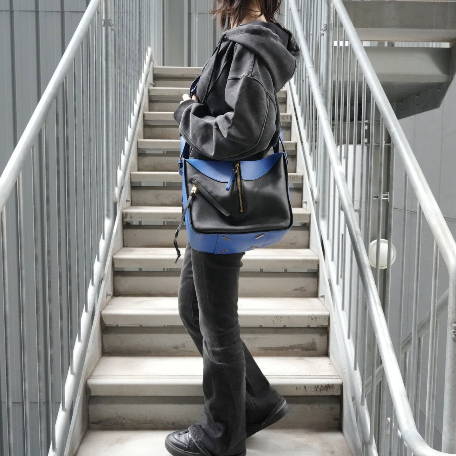 Leather Loewe Handbag - 13