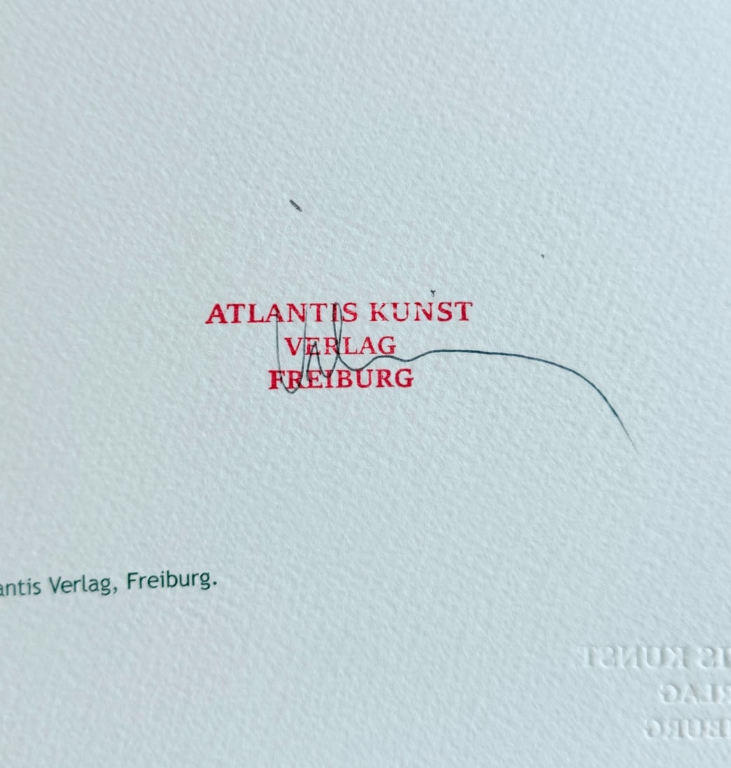 Ed Ruscha Lithograph - 10