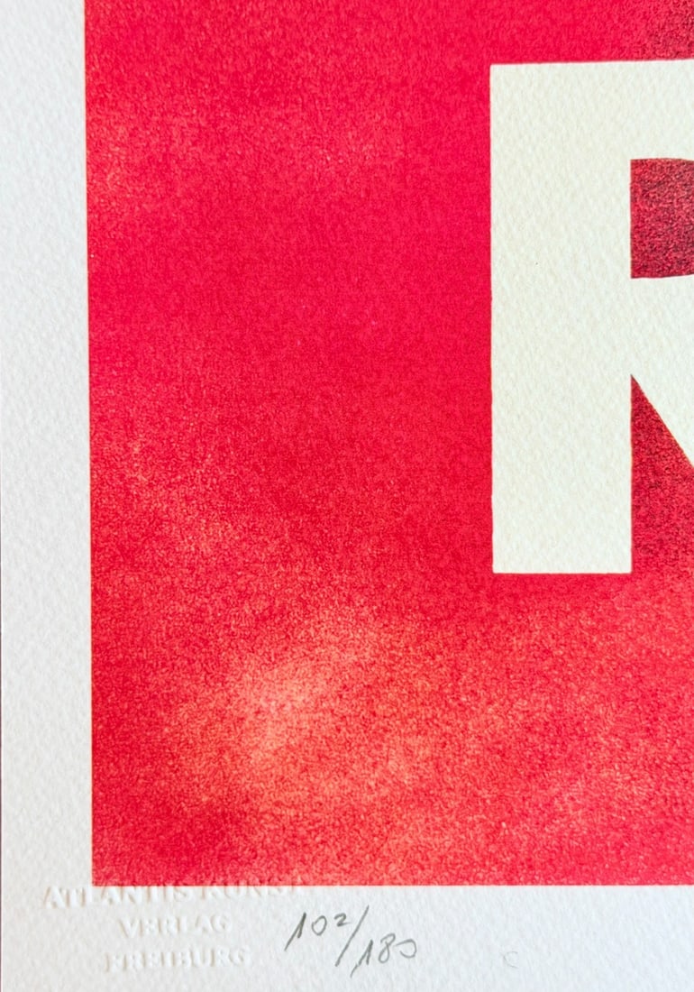 Ed Ruscha Lithograph - 5