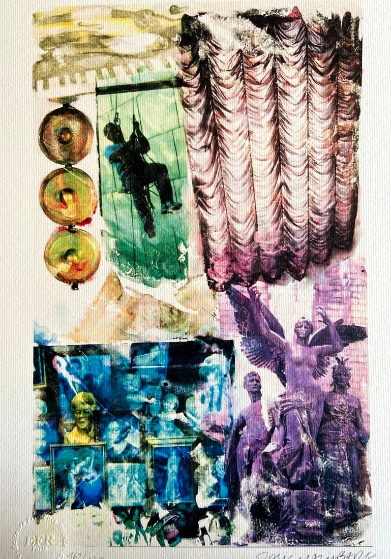 Robert Rauschenberg Lithograph Numbered Op Jasper Johns (1 of 9)