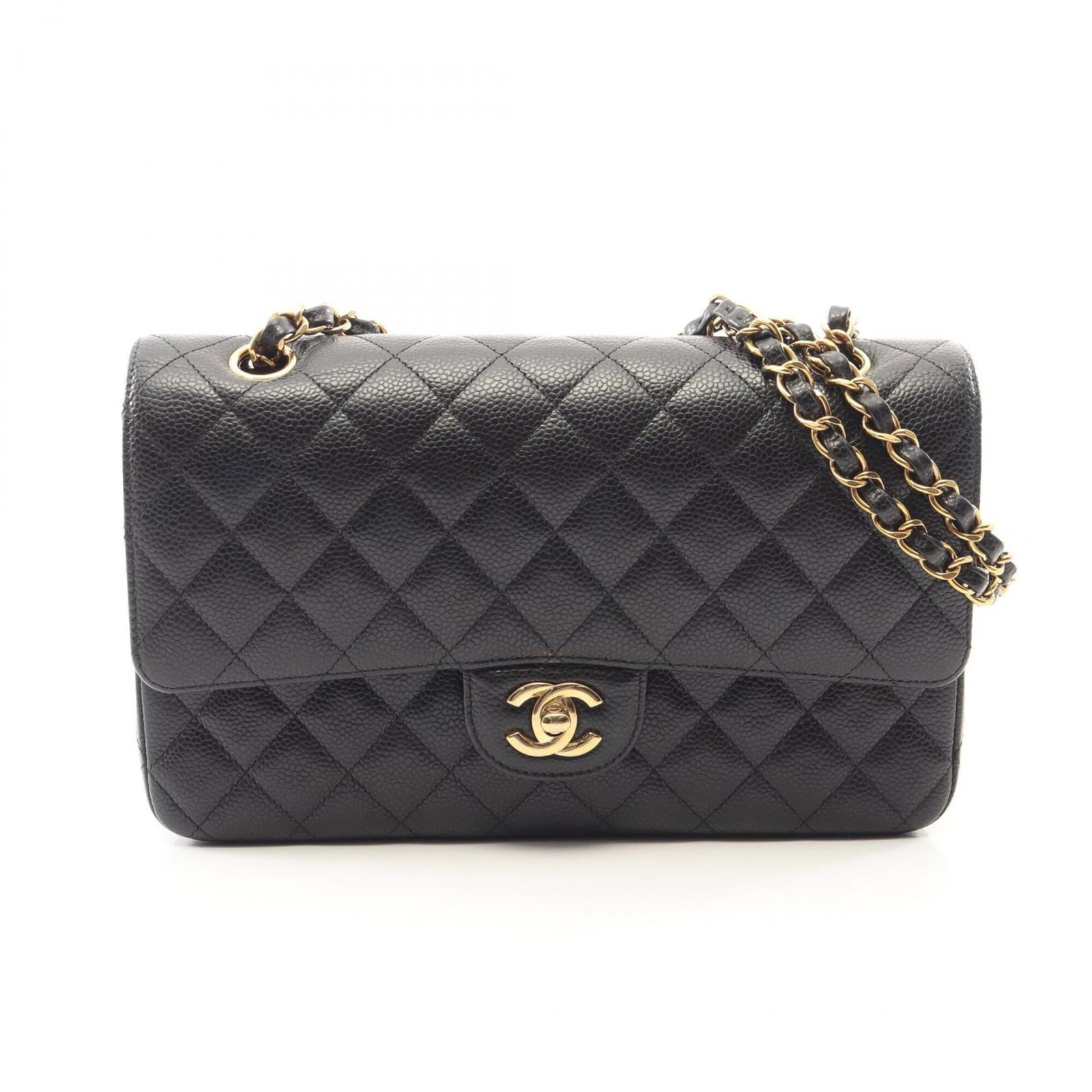 Chanel Handbag, Shoulder Bag Grained Calfskin: Chanel Handbag, Shoulder Bag Grained Calfskin A sleek and sophisticated Chanel shoulder bag, crafted from rich grained calfskin in a timeless black hue, adds a touch of luxury to any outfit. The gold