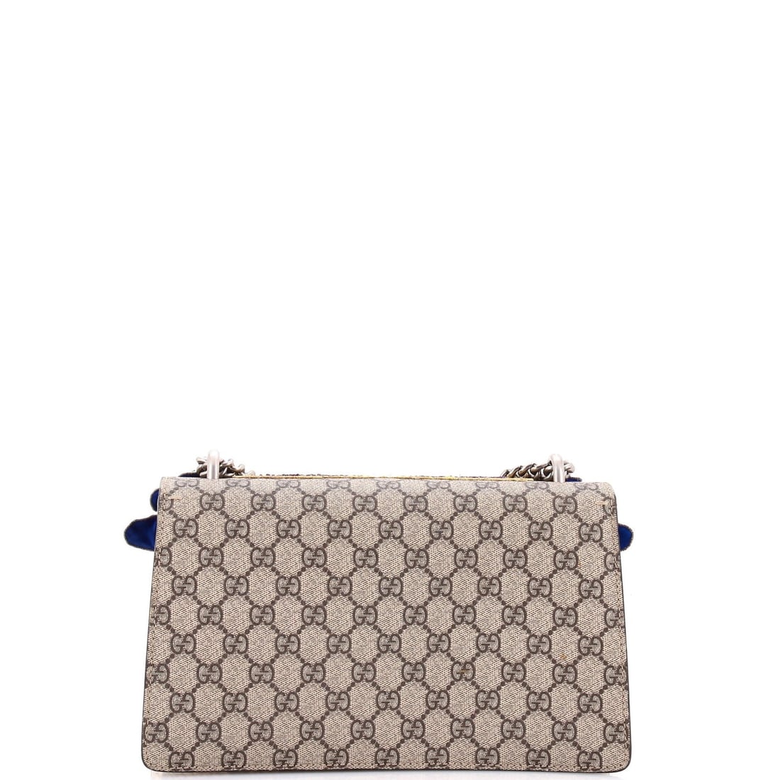 Gucci Small Python Embroidered Bag Coated Canvas Dionysus - 3