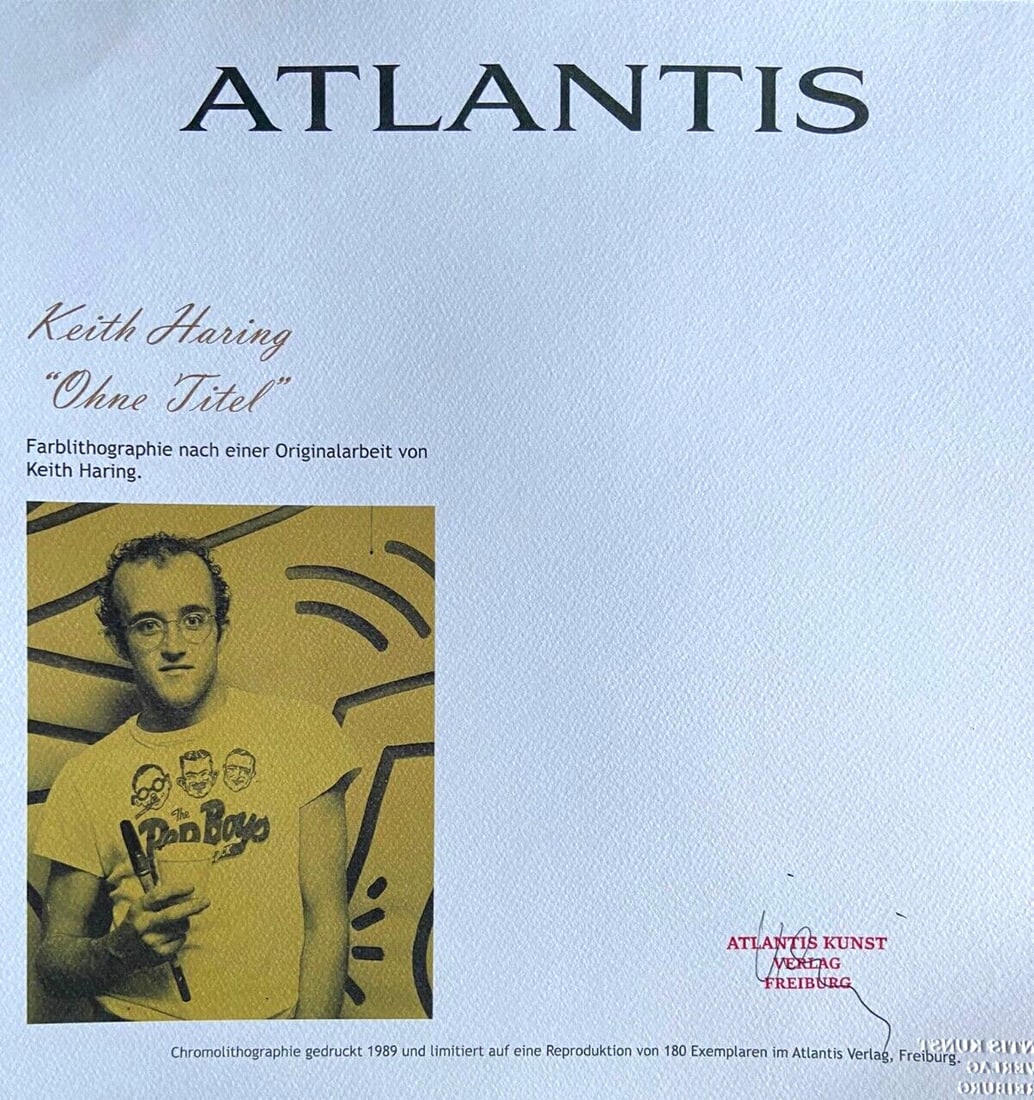 Keith Haring Stamp Lithograph - 6