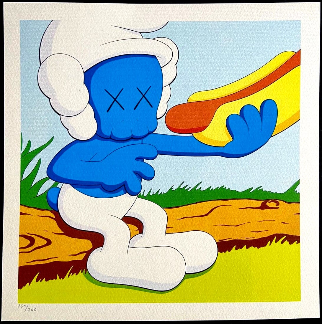 Kaws Lithograph Numbered Limited Mori Museum (1 of 8)