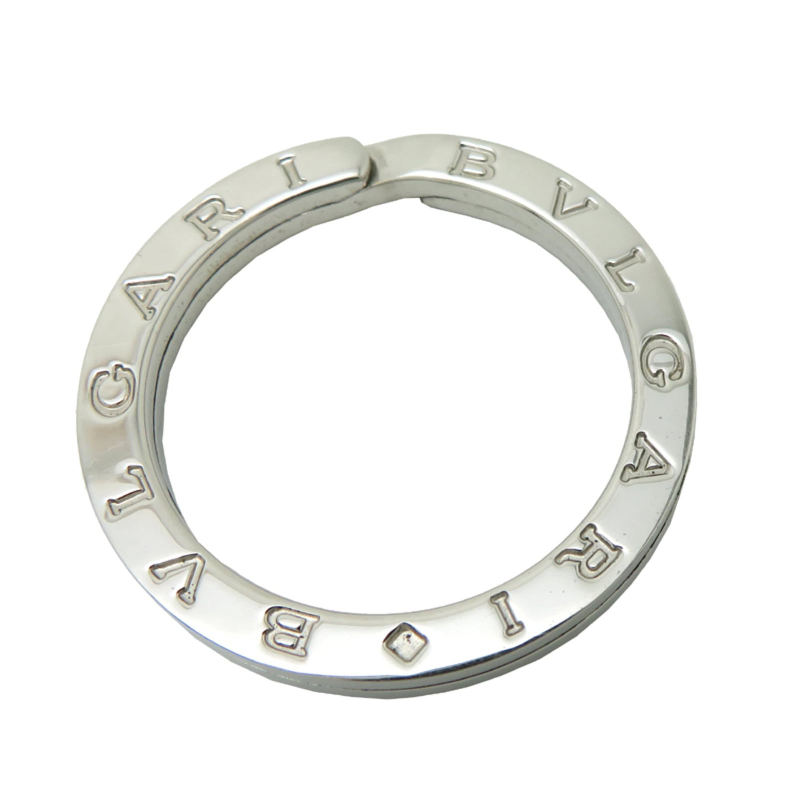 Bvlgari silver keyring