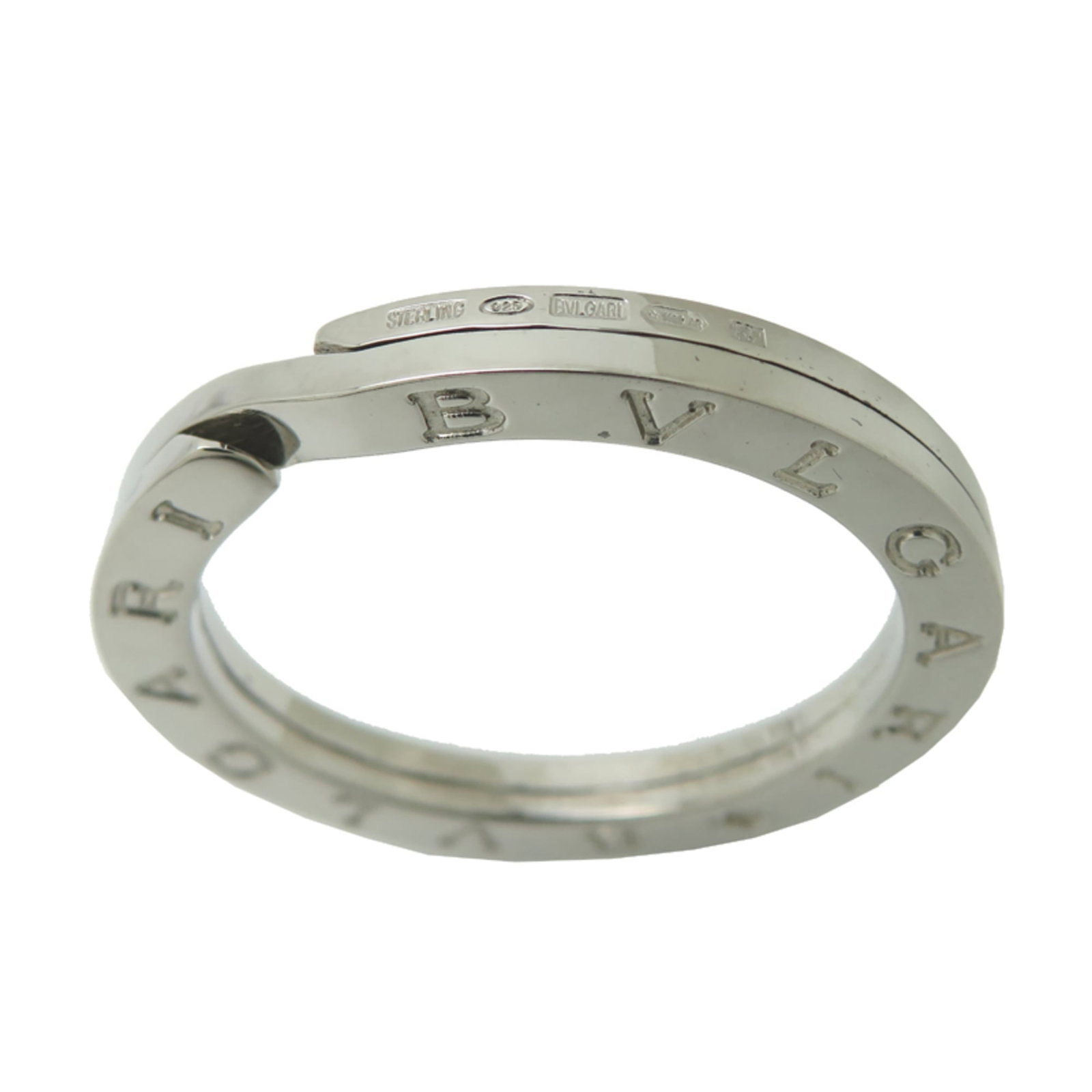 Bvlgari silver keyring - 3