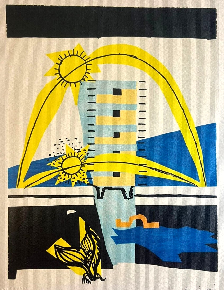 Le Corbusier numbered lithograph - 3