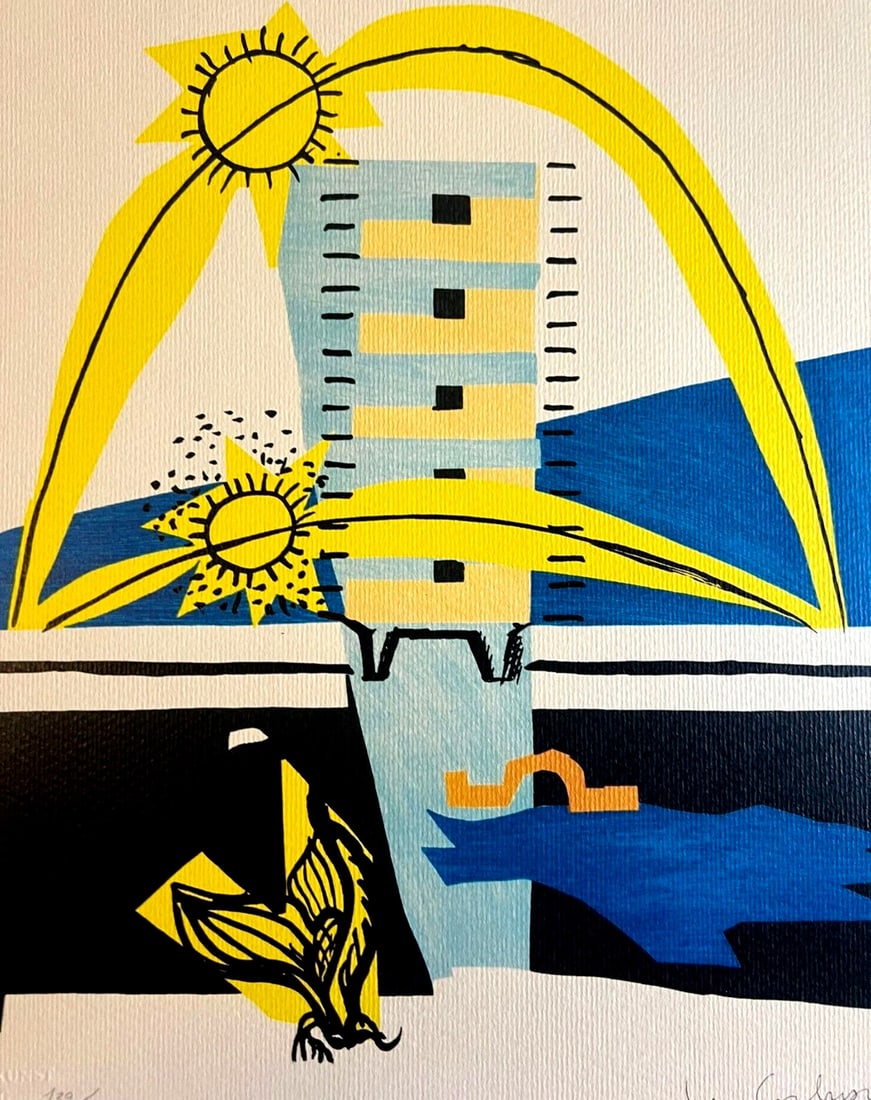 Le Corbusier numbered lithograph - 6