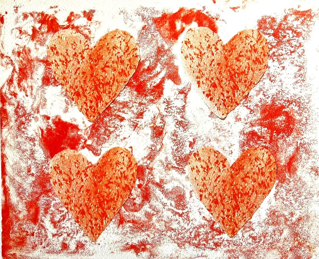 Jim Dine is a numbered lithograph. (1 of 11)