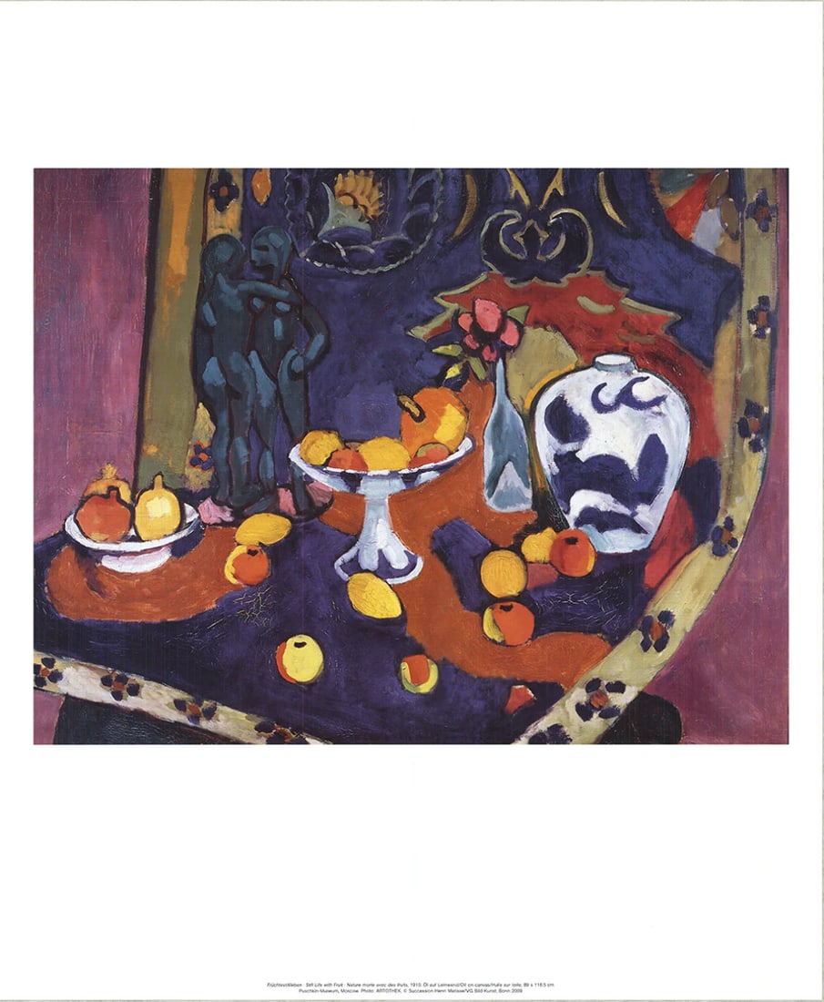 HENRI MATISSE Still Life with Fruit 23" x 19" Offset Lithograph 2009 Impressioni (1 of 4)