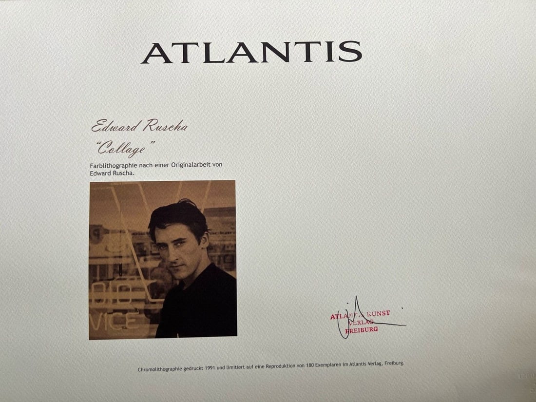 Ed Ruscha Lithograph - 10