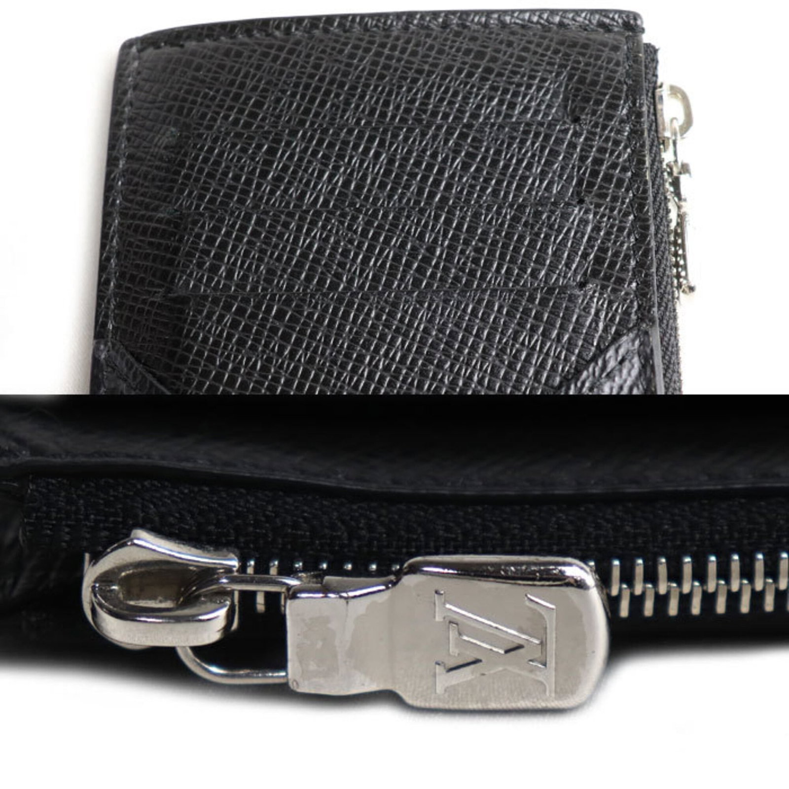 Louis Vuitton Monogram Eclipse Taiga Leather Coin Case - 4