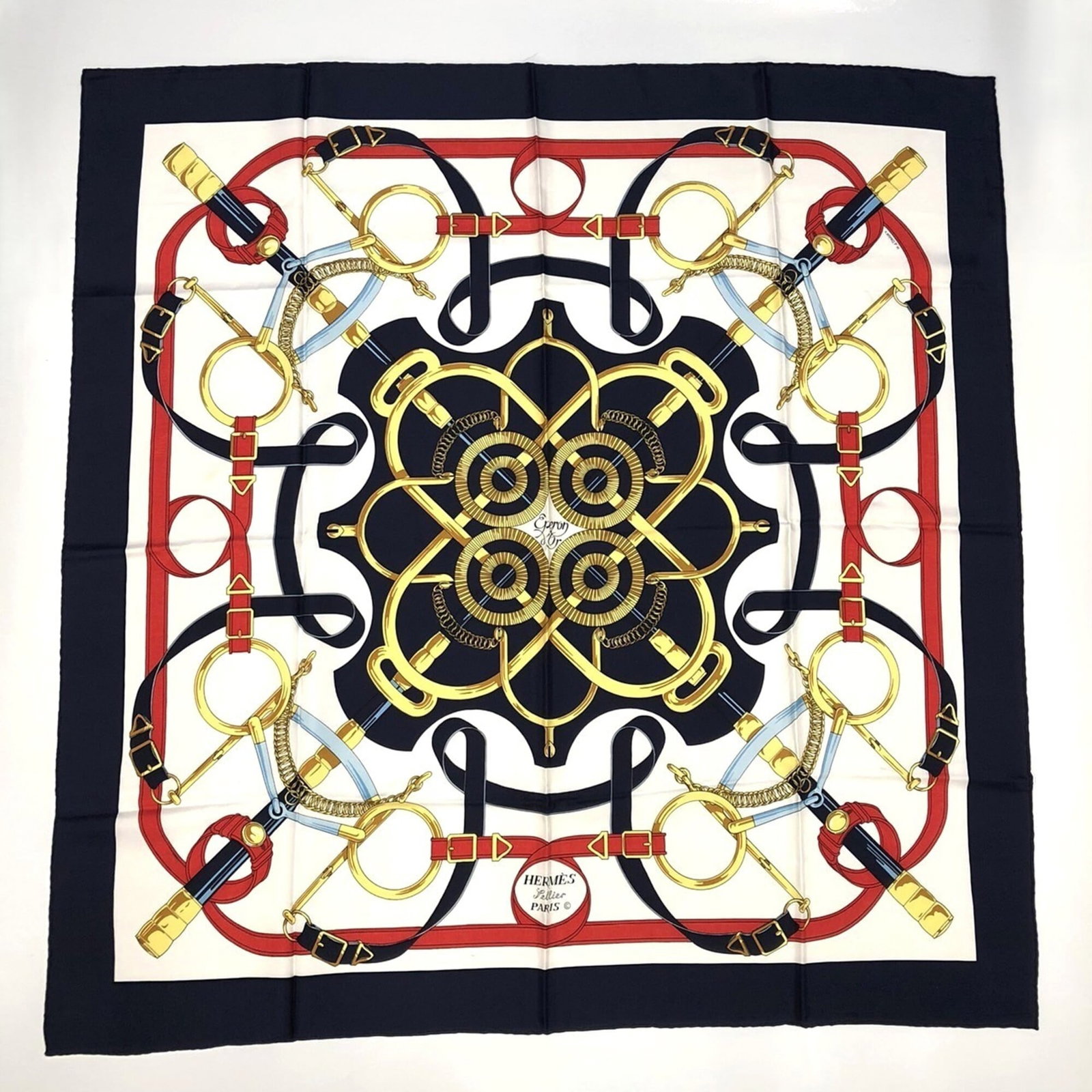 Hermes silk scarf (1 of 8)