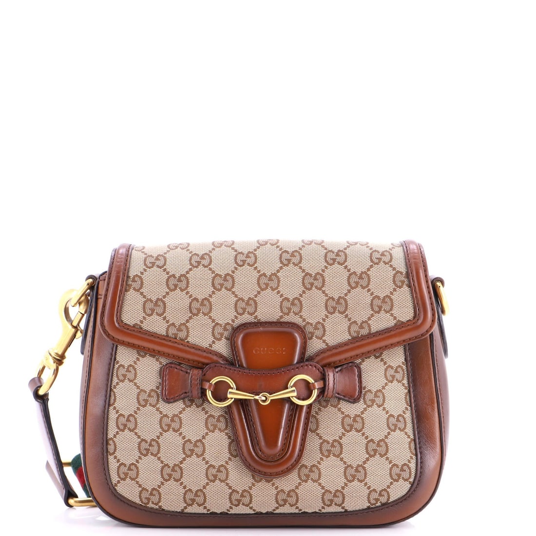 Gucci Lady Web Shoulder Bag GG Canvas Medium (1 of 6)