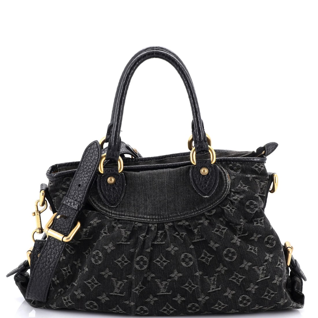 Louis Vuitton Neo Cabby Handbag in Denim (1 of 8)