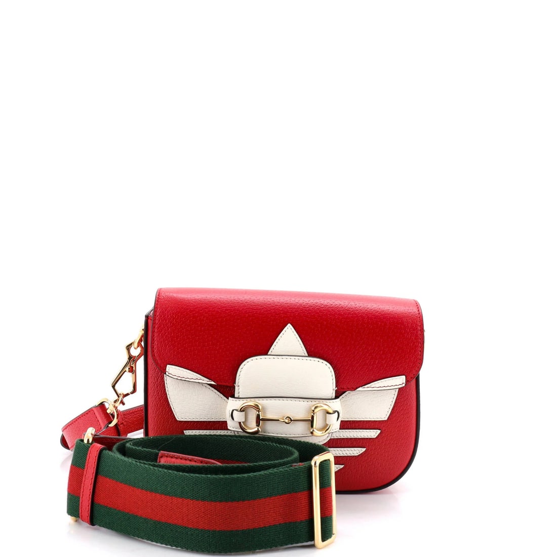 Gucci x Adidas Horsebit 1955 Shoulder Bag Leather Mini (1 of 5)