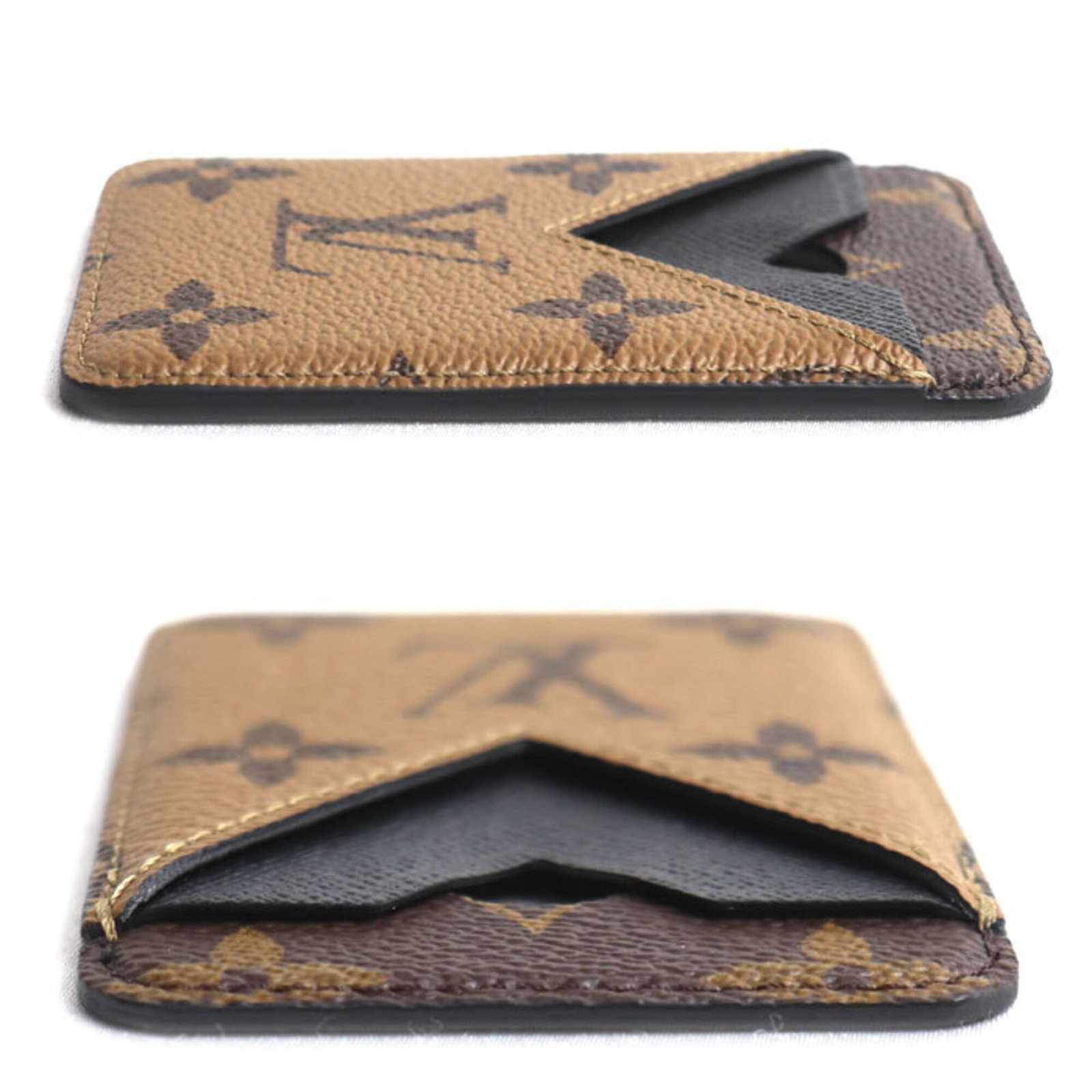 Monogram Louis Vuitton Card Case Reverse - 3