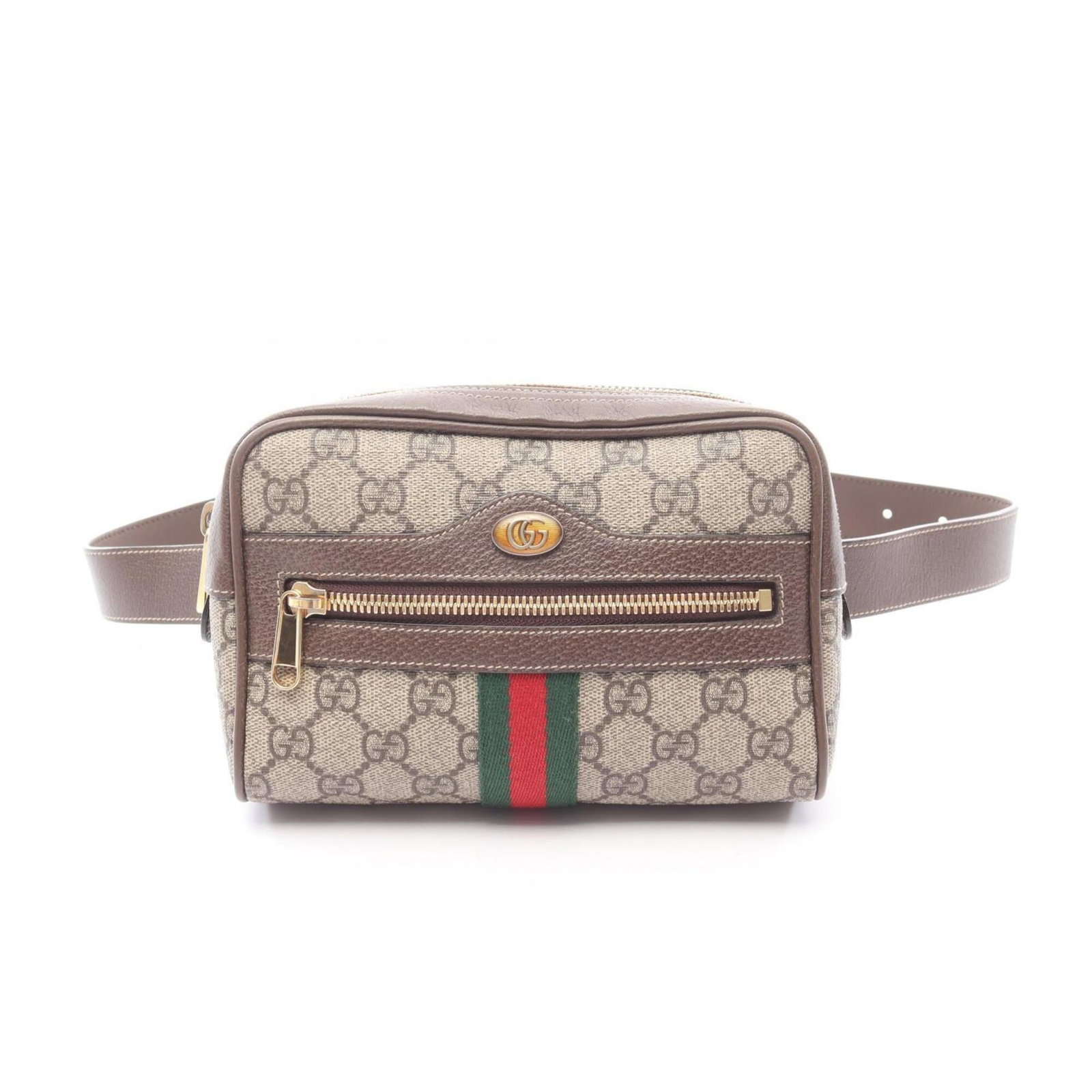 Gucci Handbag Coated Leather Fanny Pack: Gucci Handbag Coated Leather Fanny Pack Elevate your everyday style with the Gucci Coated Leather Fanny Pack, boasting a chic beige and multi-color design that adds a pop of personality to any