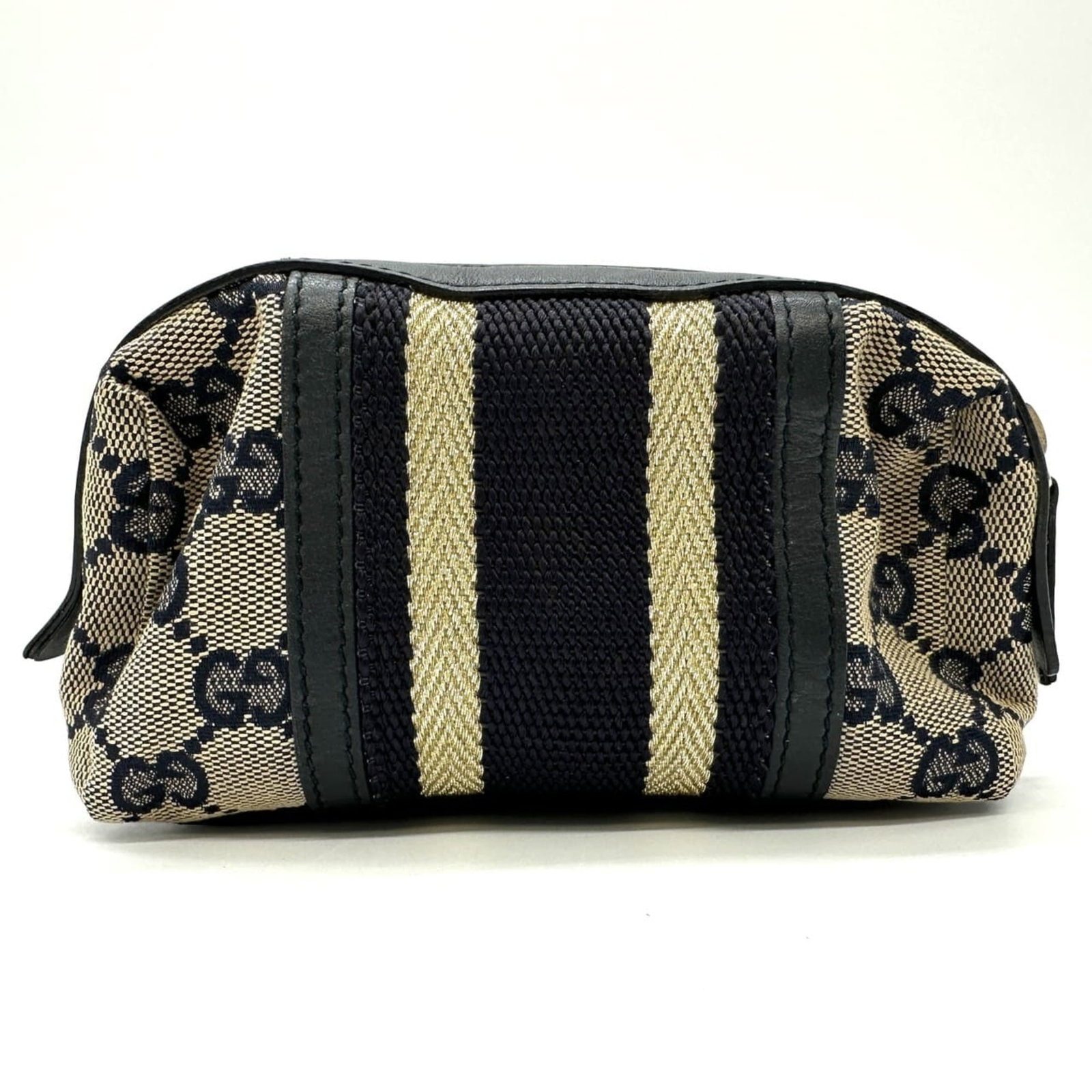 Gucci canvas pouch - 2