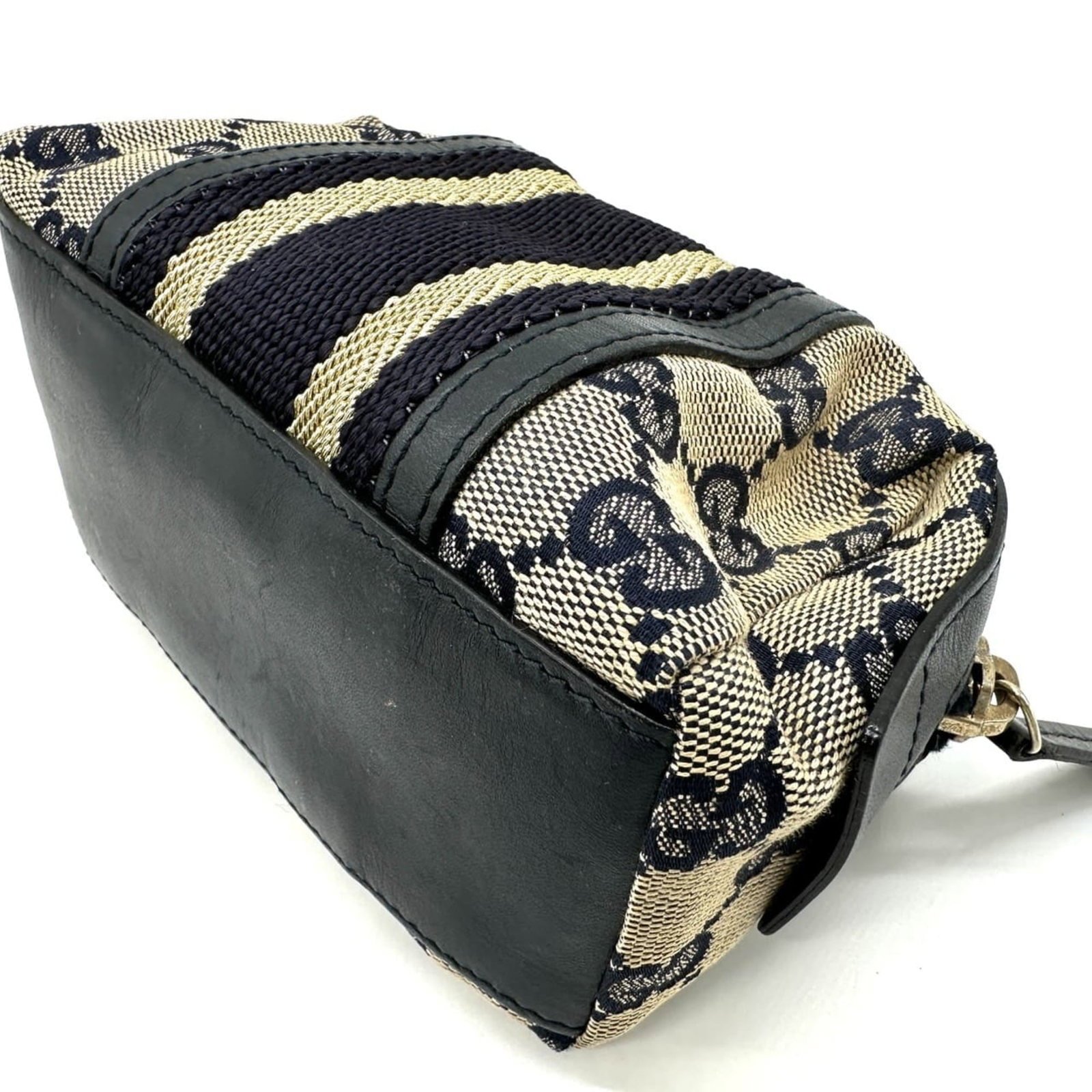 Gucci canvas pouch - 4