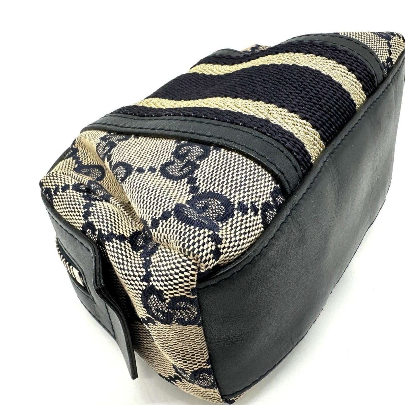 Gucci canvas pouch - 5