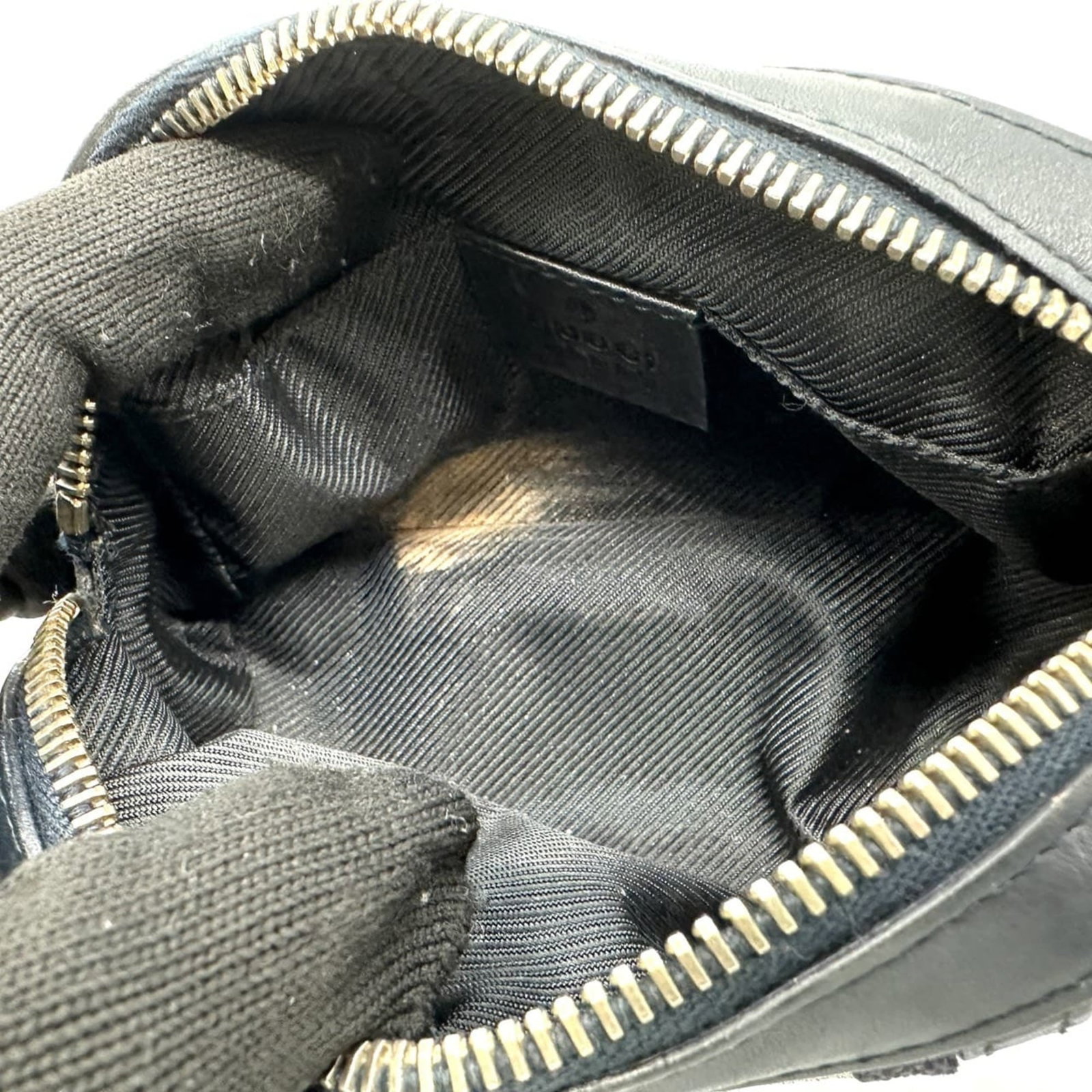 Gucci canvas pouch - 6