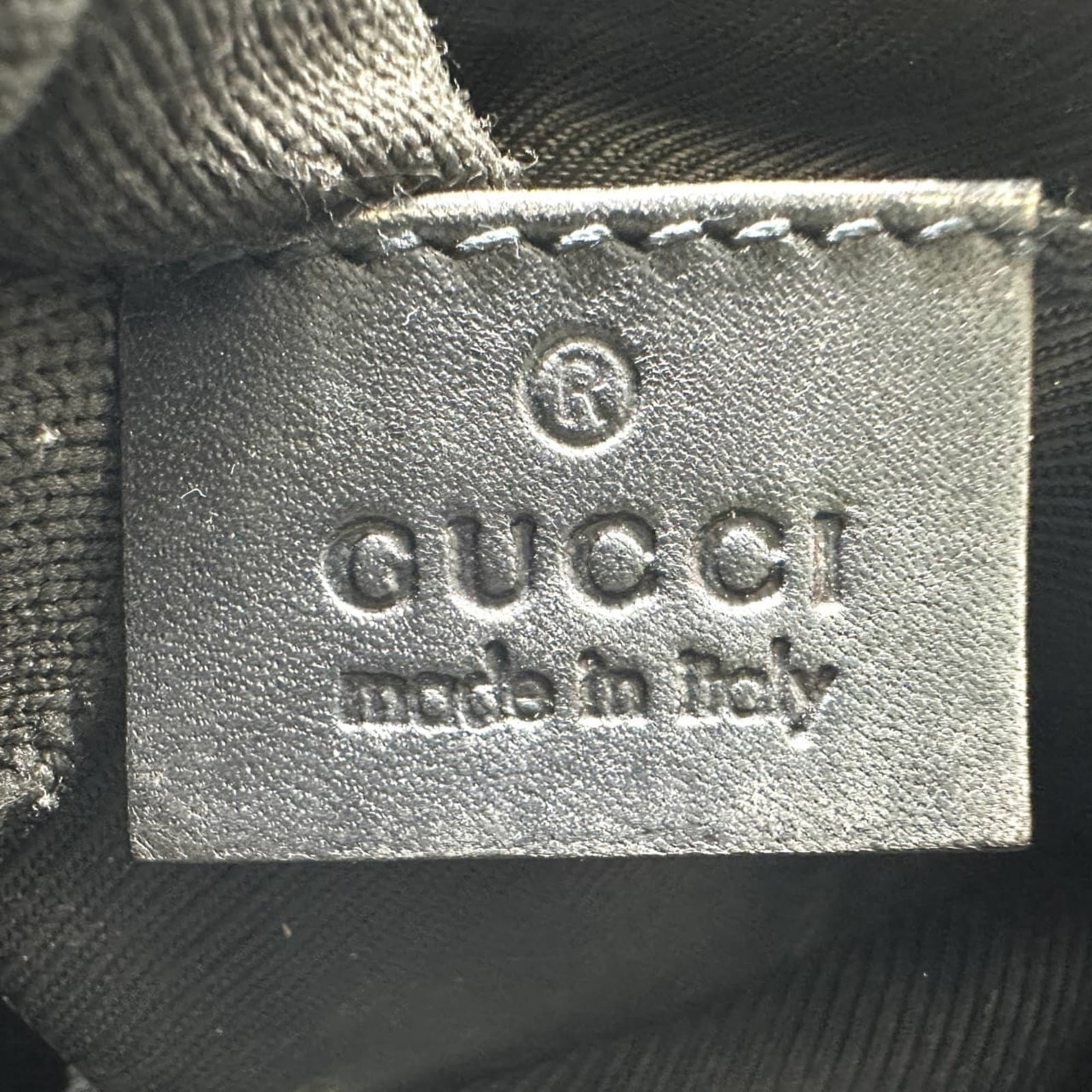 Gucci canvas pouch - 9