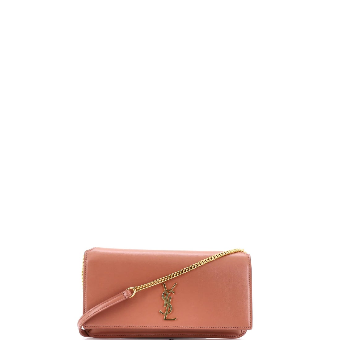 Leather classic monogram shoulder bag phone holder from Saint Laurent (1 of 7)