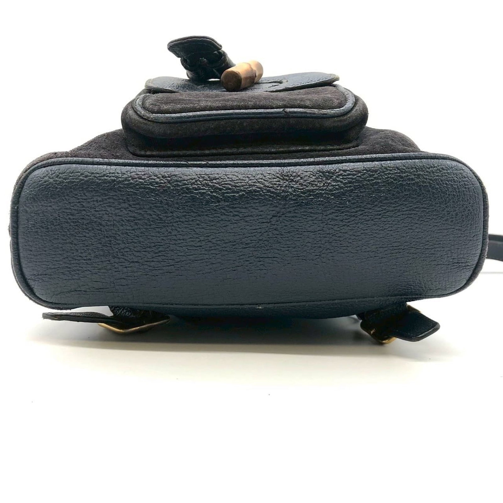 Gucci Bamboo Suede Backpack - 3