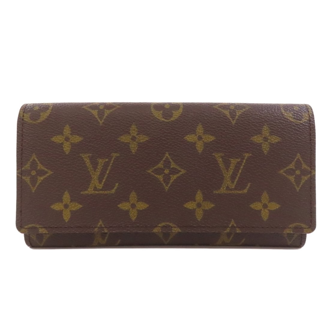 LOUIS VUITTON Porto Cult Credit Long wallet (no coin pocket) Monogram (1 of 11)