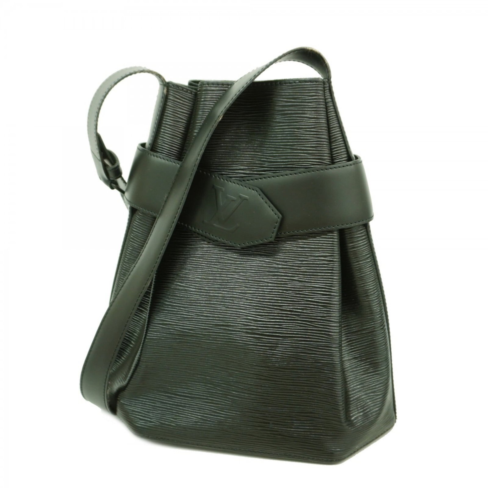 Louis Vuitton is a shoulder bag.: Louis Vuitton is a shoulder bag. A timeless and sophisticated shoulder bag from Louis Vuitton, this Noir-colored bag boasts classic LV monogram patterns and a sleek, structured design that exudes eleg