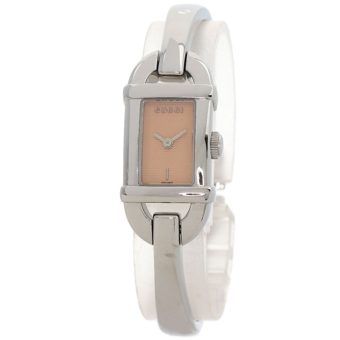 GUCCI Square face Watches 6800L Stainless Steel/ Stainless Steel (1 of 18)