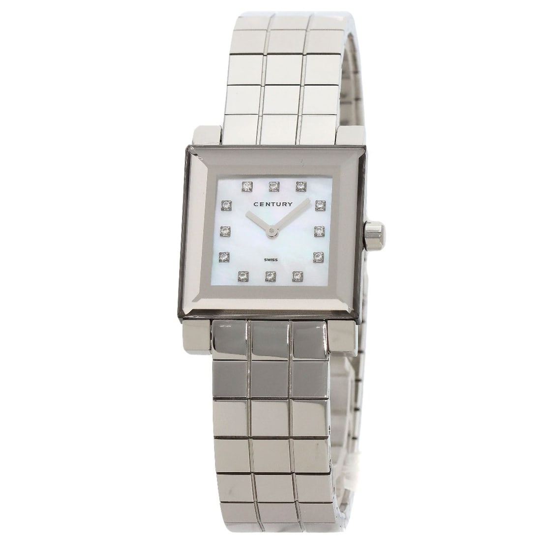 Century Watches Stainless Steel Diamond 10P Gem (1 of 17)