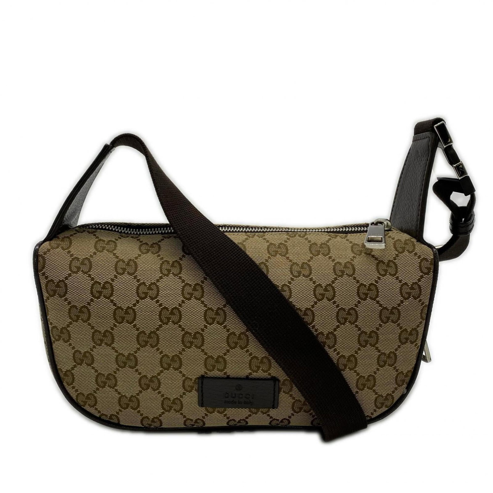 Gucci Canvas Fanny Pack Leather (1 of 13)