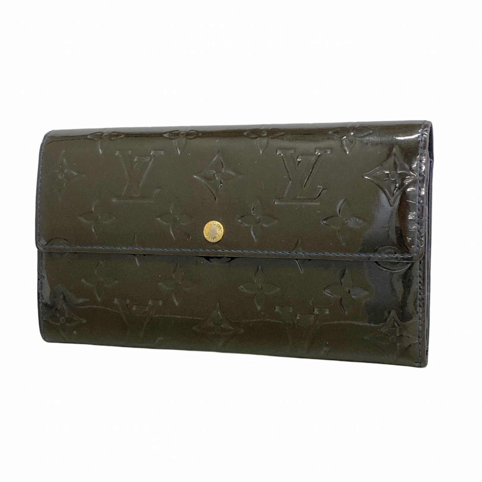 Louis Vuitton Bi Fold Wallet: Louis Vuitton Bi Fold Wallet A stylish and functional Louis Vuitton bi-fold wallet, perfect for everyday use, boasts the iconic brand's signature monogram pattern in a sleek blue Infini hue. With its