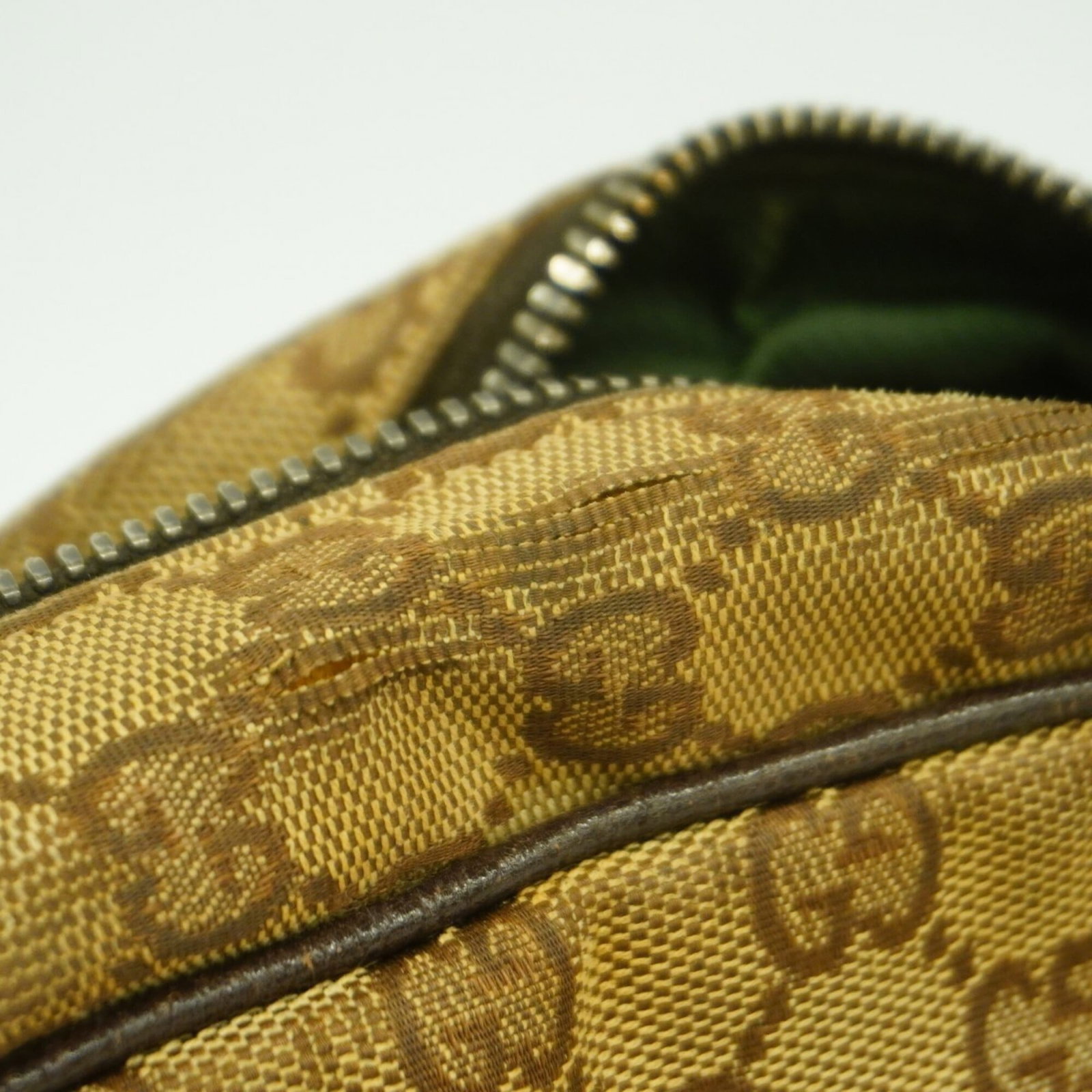 Gucci canvas bag - 8