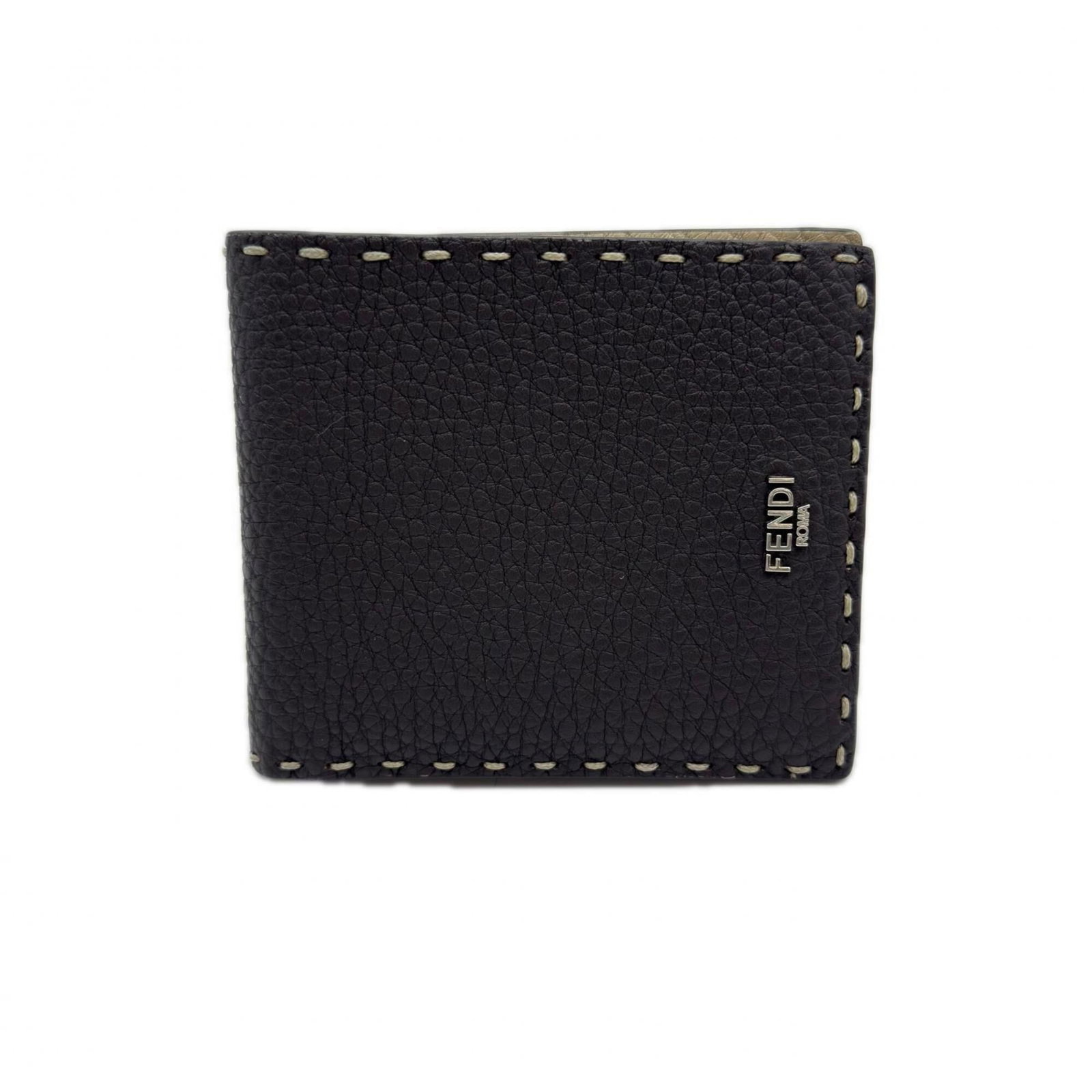 Fendi Leather Bi Fold Bill Wallet (1 of 12)