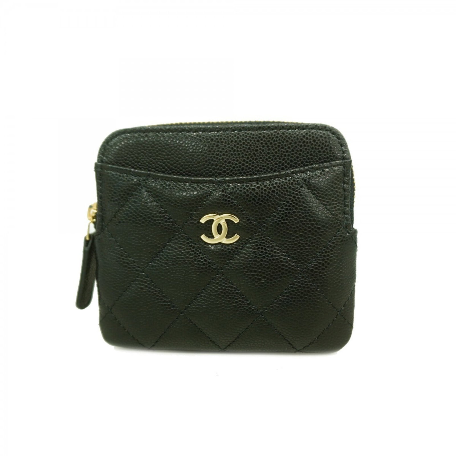 Chanel Coin Purse/ Coin Case Grained Calfskin (1 of 8)