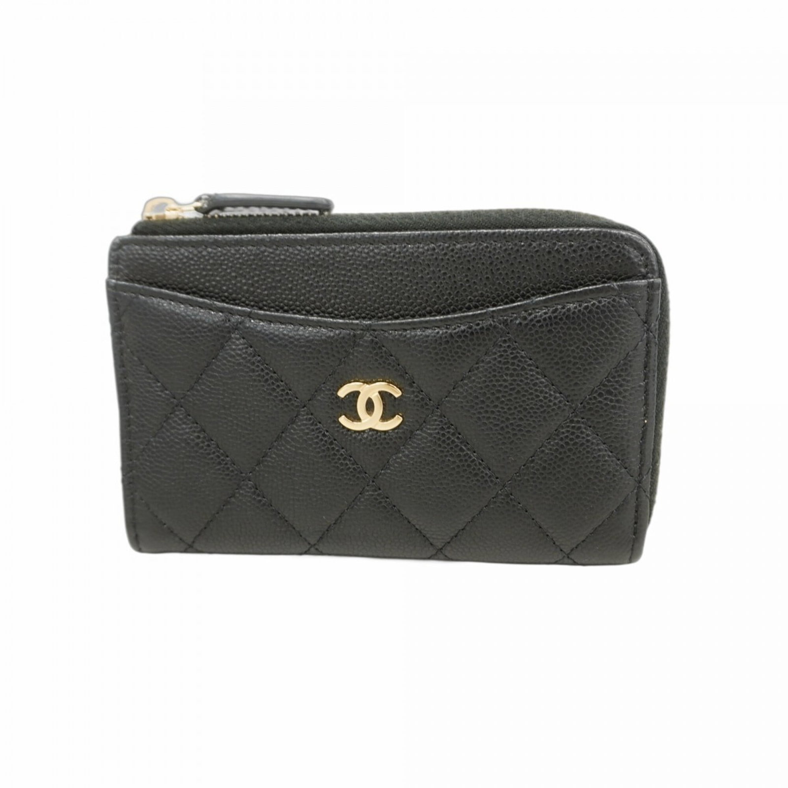 Chanel Coin Purse/ Coin Case Grained Calfskin (1 of 8)