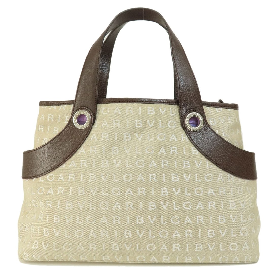 BVLGARI Logo mania Handbag Canvas (1 of 20)