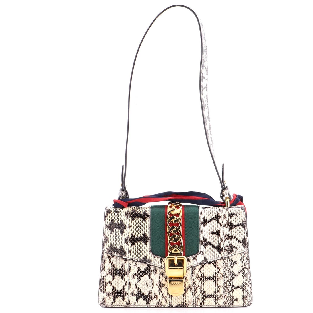 Gucci small snakeskin shoulder bag (1 of 6)