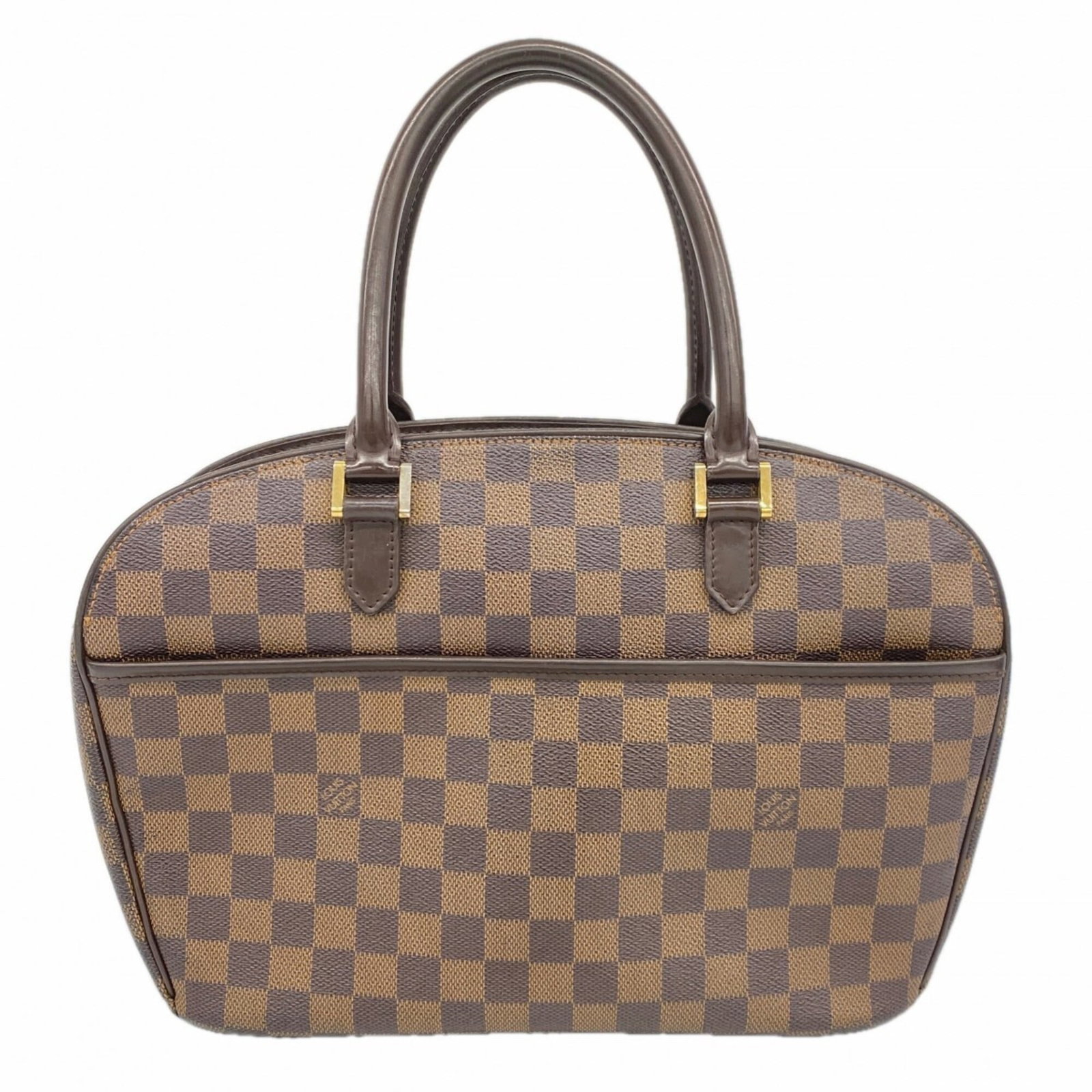 Louis Vuitton is a handbag: Louis Vuitton is a handbag A stunning pre-owned Louis Vuitton handbag, boasting the iconic Ebene monogram pattern, adds a touch of timeless elegance to any outfit. With its spacious interior and