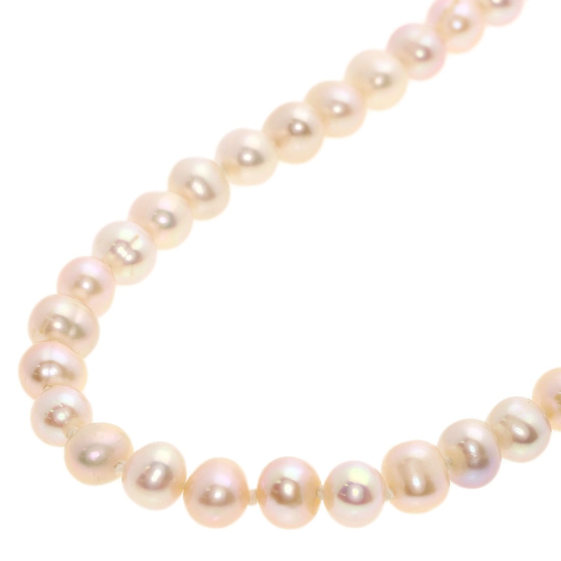 Freshwater Pearl Long Necklace 81g: Freshwater Pearl Long Necklace 81g Elevate your elegance with this stunning freshwater pearl long necklace, boasting 81g of lustrous pearls in a soft pink hue that adds a touch of sophistication to