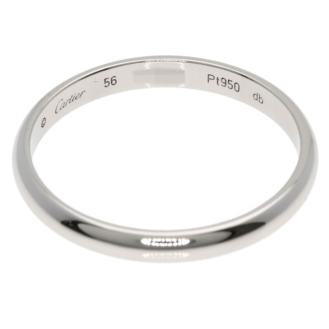 CARTIER Wedding #56 Ring Platinum PT950 - 4