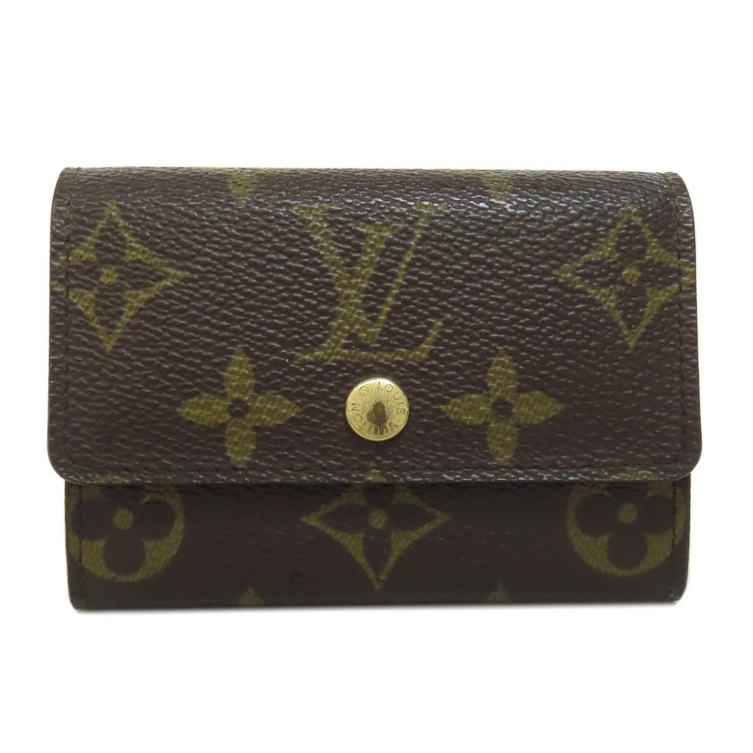 LOUIS VUITTON M61930 Portonet Plat coin purse Monogram canvas: LOUIS VUITTON M61930 Portonet Plat coin purse Monogram canvas Elevate your everyday style with the iconic Louis Vuitton M61930 Portonet Plat coin purse, crafted from luxurious monogram canvas and boas