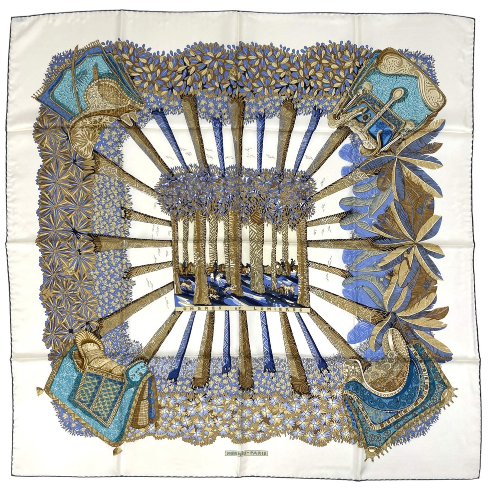Hermes silk scarf (1 of 5)