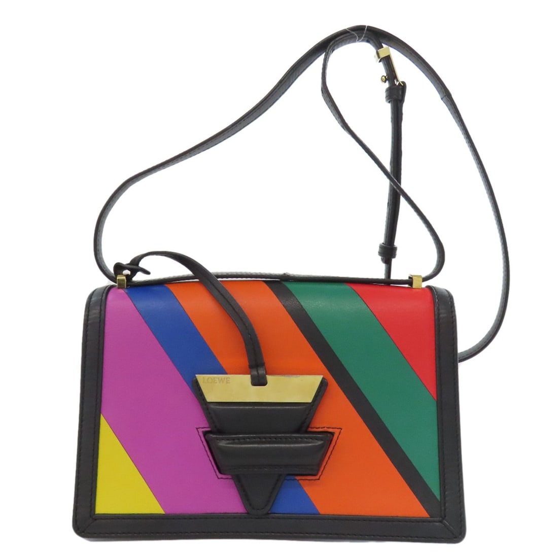 Leather LOEWE Barcelona Christmas Collection Shoulder Bag (1 of 20)