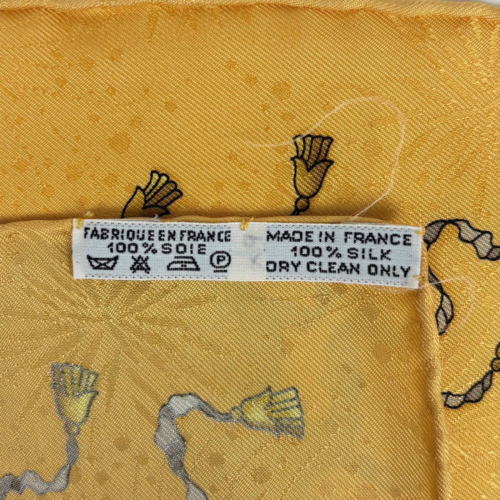 Silver Hermes scarf - 2