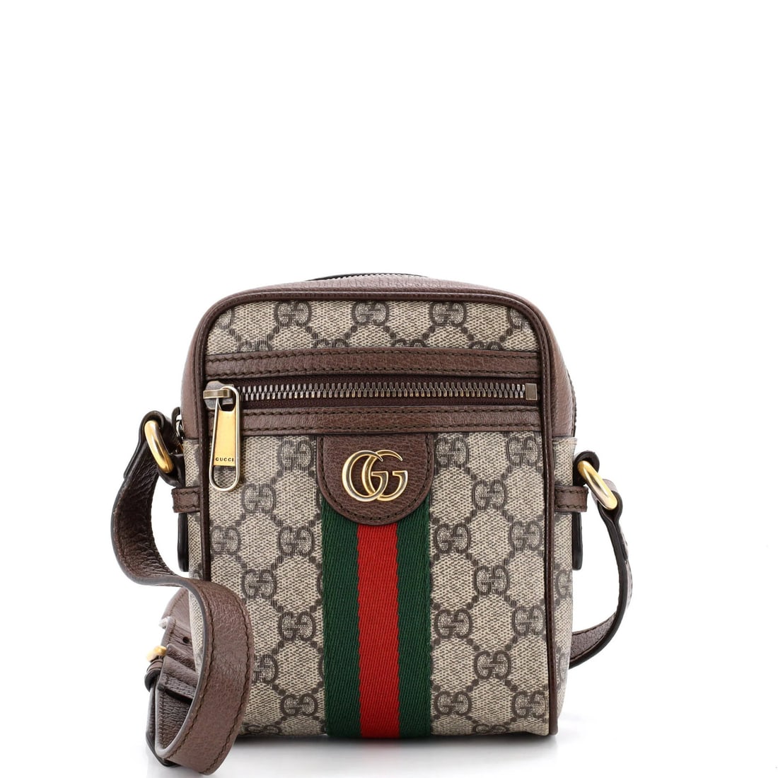 Gucci Ophidia Messenger Bag GG Coated Canvas Mini (1 of 7)