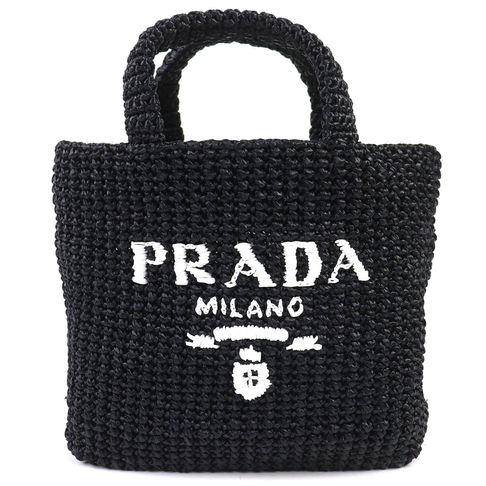 Prada Handbag, Tote Bag Rayon (1 of 10)